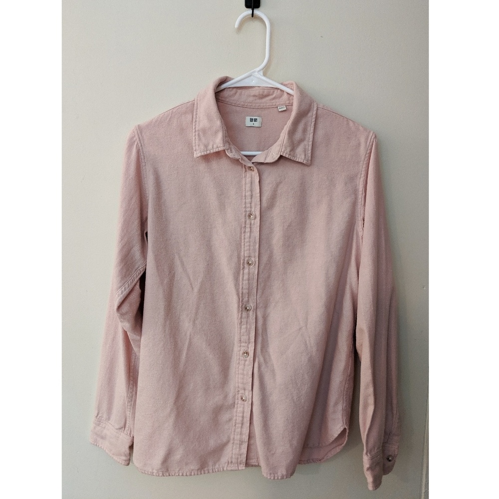 Uniqlo Flannel Long Sleeve Button-up Shirt